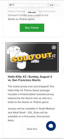 Padres hello kitty theme game August 2 hello kitty jersey theme