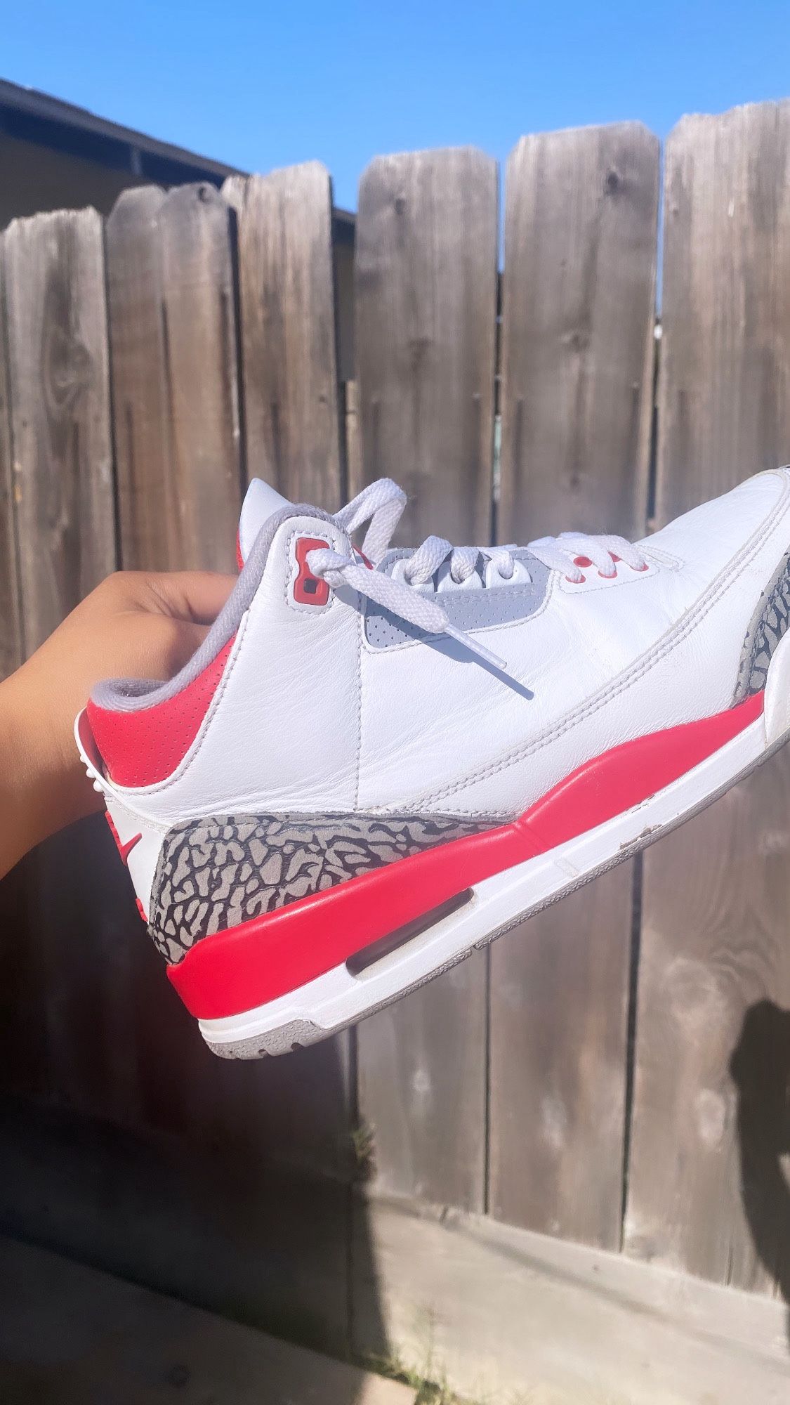 Jordan 3 Fire Red