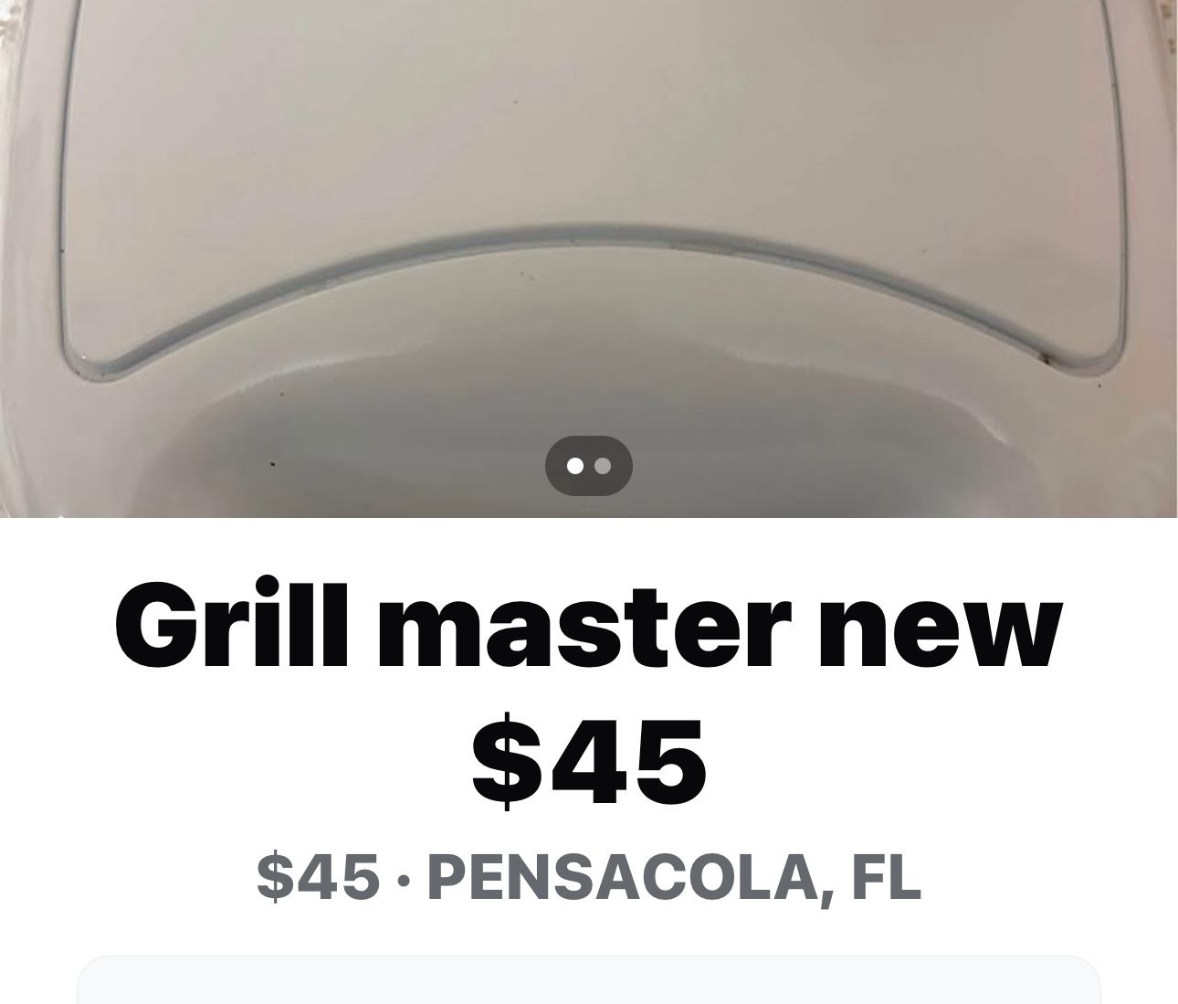 Grill Master New $45