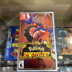 Pokémon Scarlet Nintendo Switch New