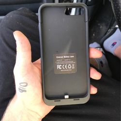 iPhone 7-8 Plus Battery Pack Case , , Keeps Your Phone Charger A Whole Day With No Charger Needed 