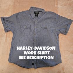 HARLEY-DAVIDSON WORK SHIRT