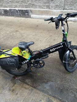 GoPowerGo Volt 500w   Foldable Electric bike