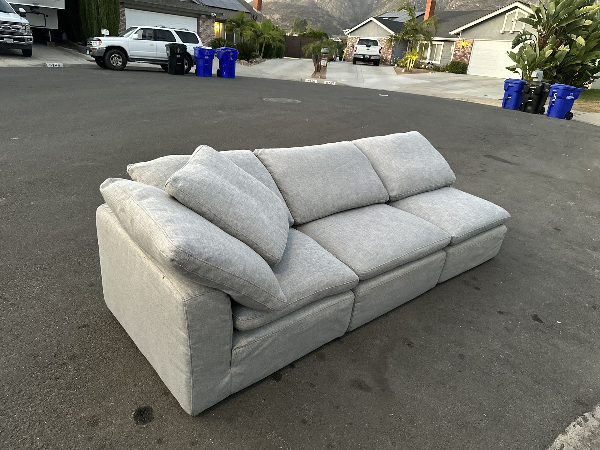 Restoration Hardware RH 3-Piece Cloud Couch
