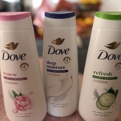 Dove women body wash 6 EACH $$