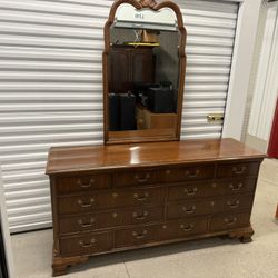 Drexel Dresser With Mirror
