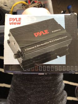 PYLE MINI 2 CHANNEL AMPLIFIER NEW