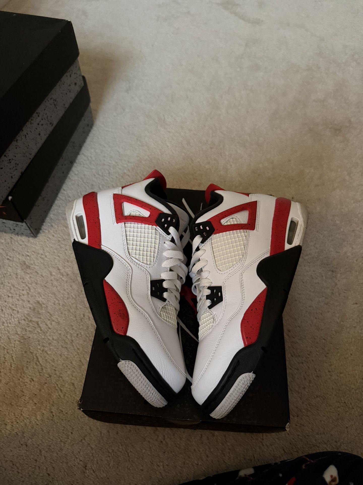 Jordan 4 Red Cement 7Y