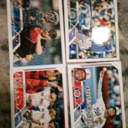 Baseball Cards All Different Players All Different Teams