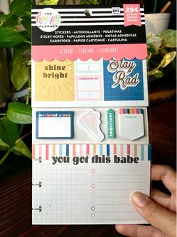 The Happy Planner Student Sticker Book