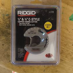 Rigid C-Style Copper Tubing Cutter