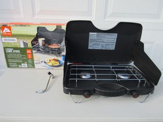 Ozark Trail 2 Burner Propane Camp Stove GCT2208B NEW

