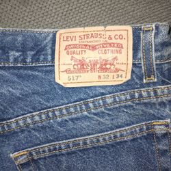 Vintage Levis Size 32 34 