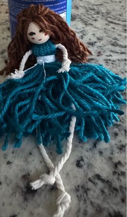 Yarn doll ✨🩵