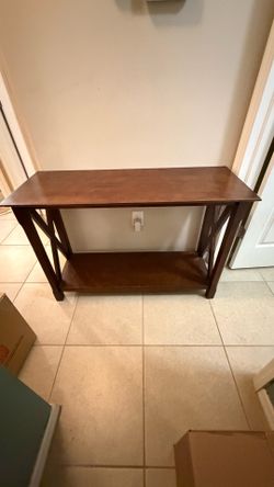 Console table