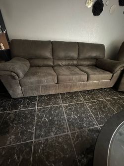 Sofa and chair