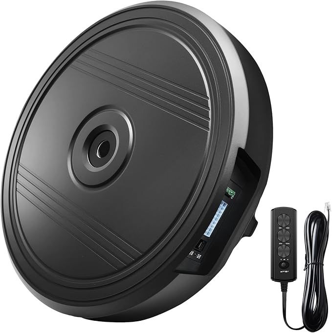 j Junsun 800W Powered 12" Car Subwoofer, Anti-Theft Spare Tire Design, Deep Bass, Easy Install