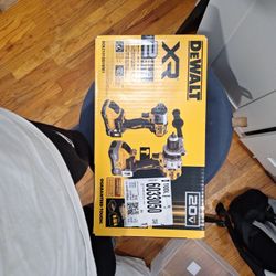 Dewalt XR Impact Driver And Hammer Drill