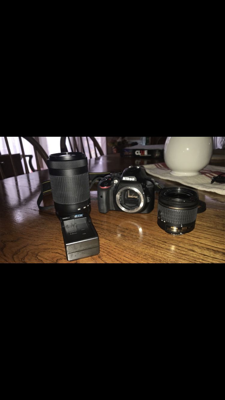 Nikon D3400 with Lenses