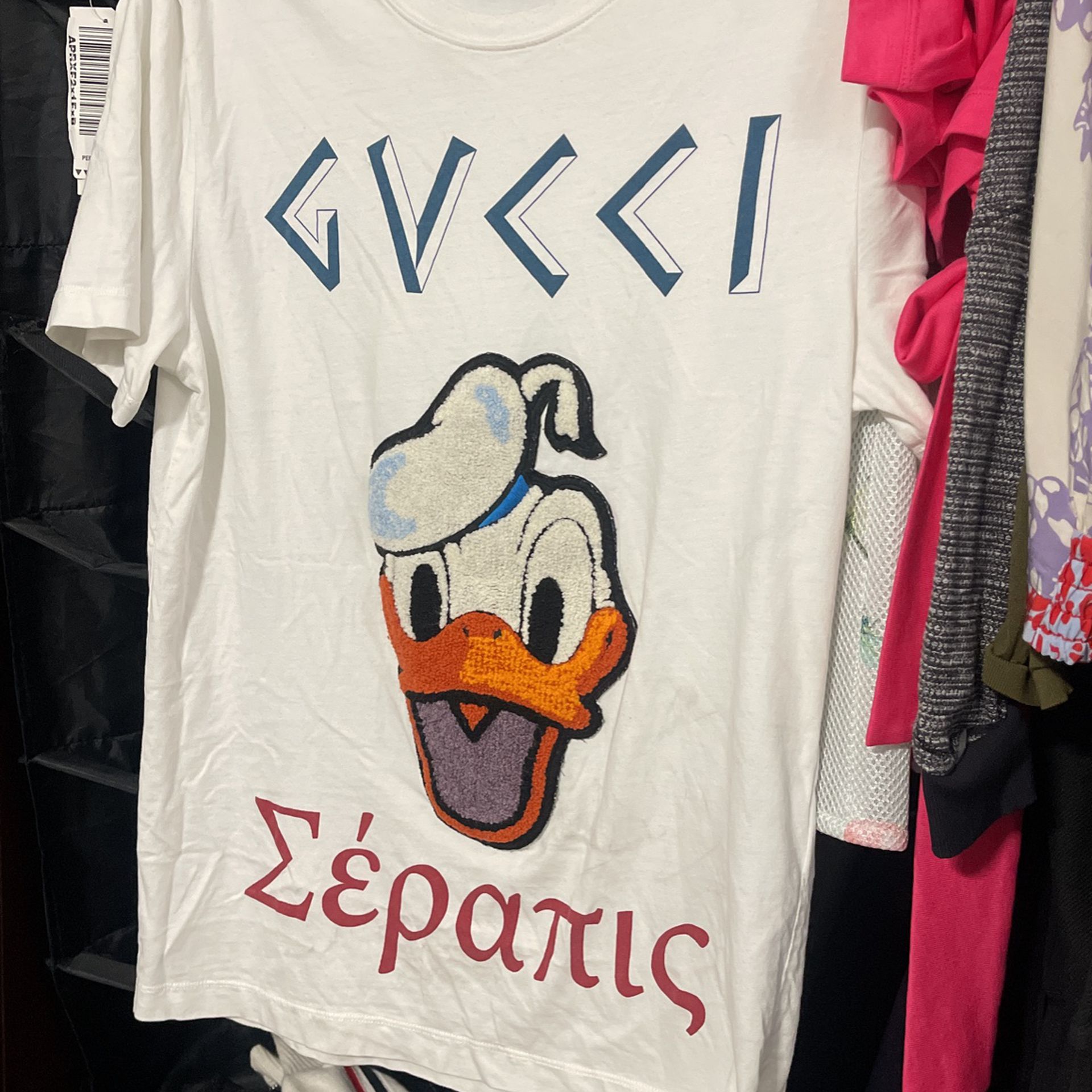 authentic Gucci Donald Duck T Shirt