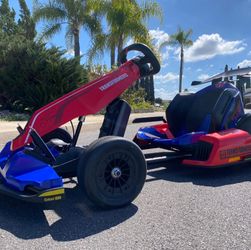 Go-Kart -- Transformers Optimus Prime limited edition, nearly brand new!