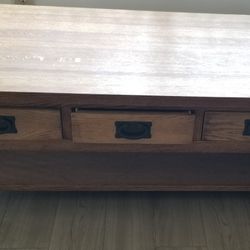 Mission Oak Coffee Table