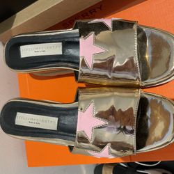 Women Sandle Slide Wedge Shoes Size 7