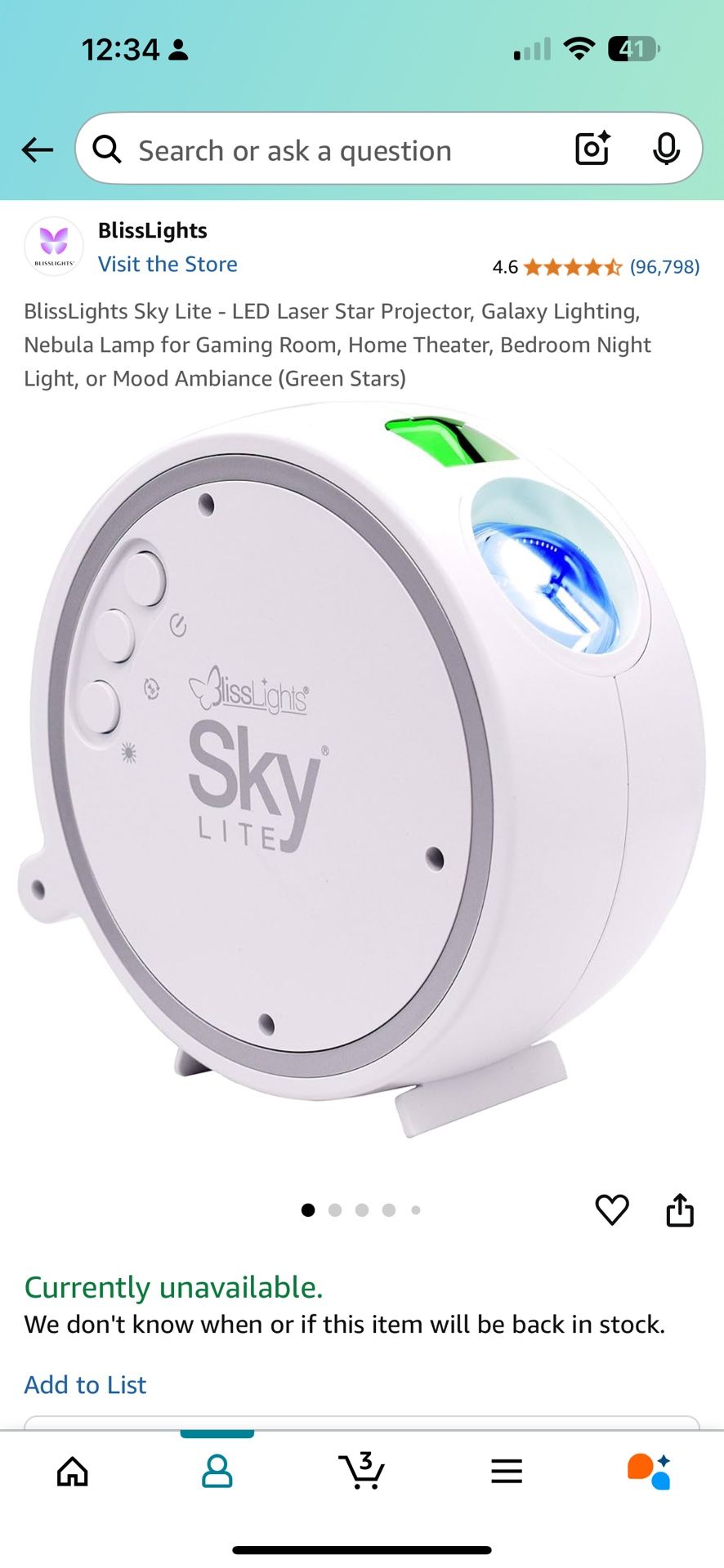 Starry Light Projector