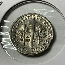 1981 p Franklin D. Roosevelt 10c dime Cud mint Error