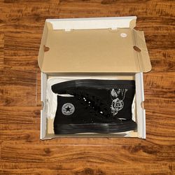 Converse x krooked chuck taylor pro high triple black mike Anderson