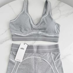 Alo Yoga Heart Throb Top & Legging Set