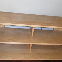 TV Console Table With Wheels 