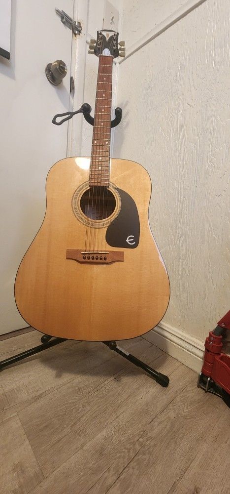 Epiphone Acoustic Guitar Like New !