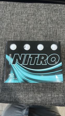 Nitro Crossfire 12-pack White Golf Balls
