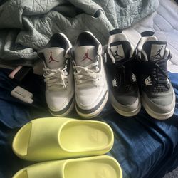 300$ For All Jordan 3, Jordan 4, Yeezy Slides 