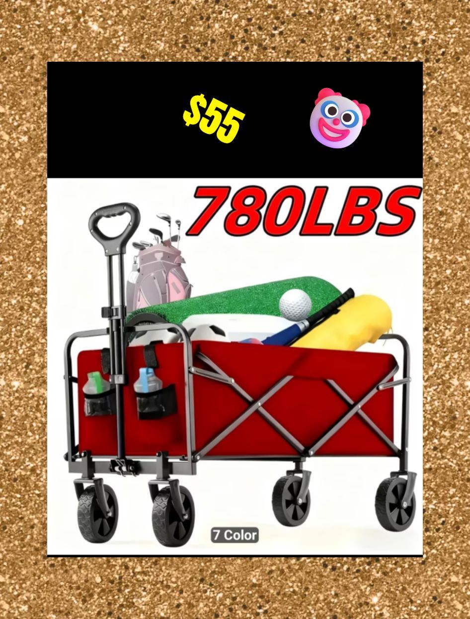 Cart wagon folding tool ramp fan air conditioner