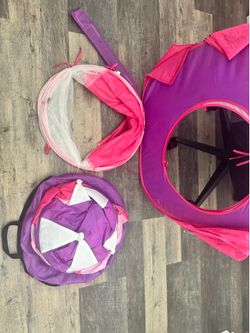 Princess popup play tent