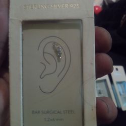 St.s Gold Plated Earring