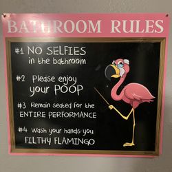 Bathroom Sign