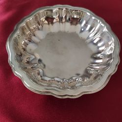 
M A Rogers Silver Plated Candy Bowl.