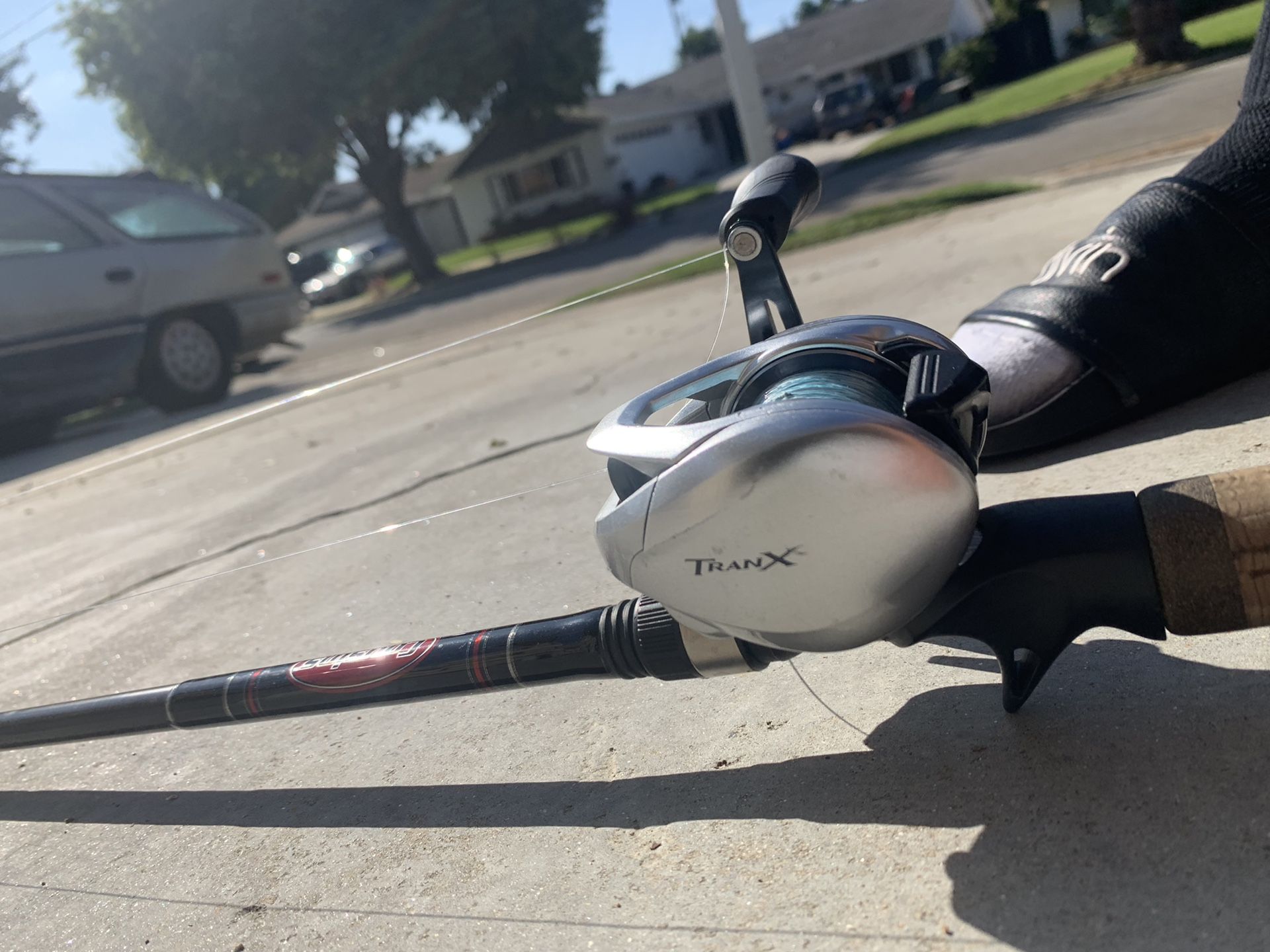 New Shimano and Cousins fishing rod and reel