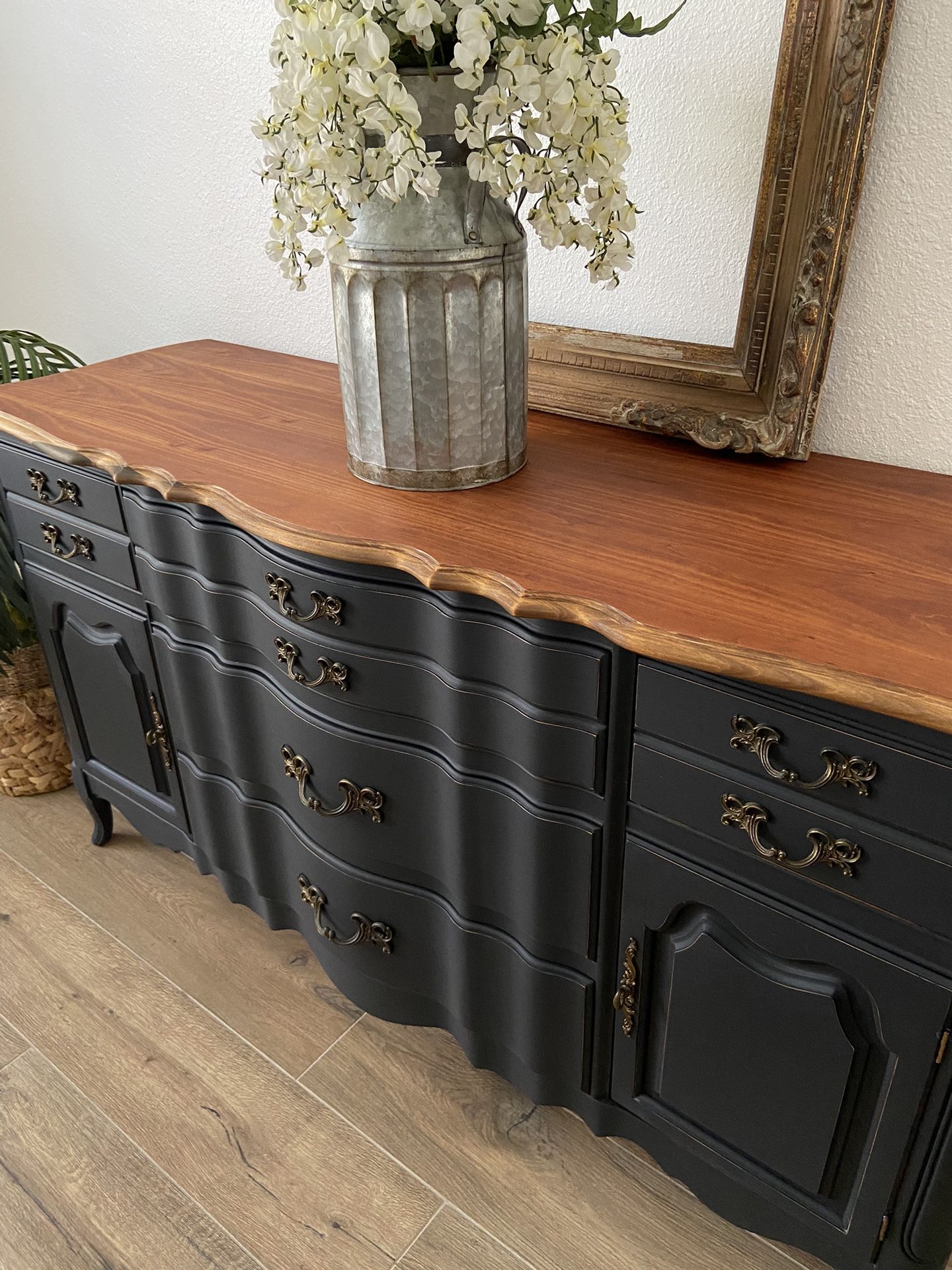 French Provincial Dresser Credenza Buffet