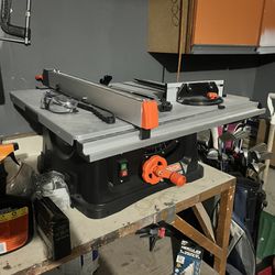 Table Saw And Blade