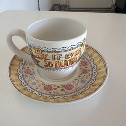 Mary Engelbreit Tea cup with Saucer