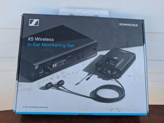 Sennheiser xs wireless in-ear monitoring system