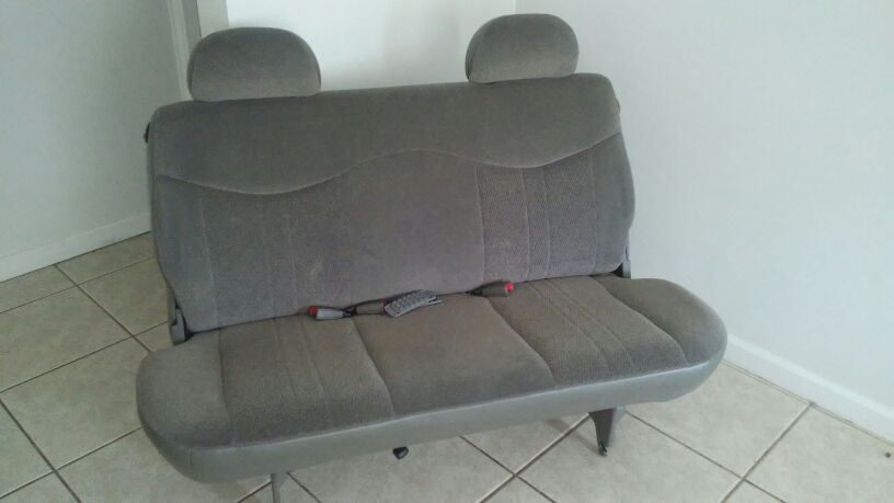 Van backseat