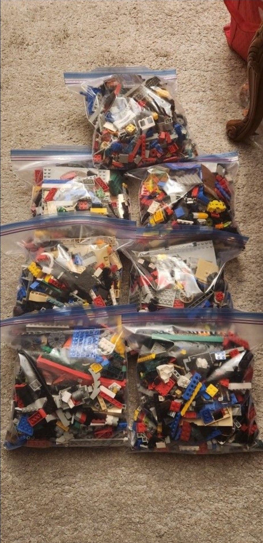 Gallon Bags Of Lego Pieces $10 Each