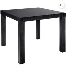 Black Wood Table
