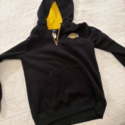 Los Angeles Lakers Sweater With Hoodie (New)