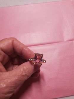 Pink ring/size 7